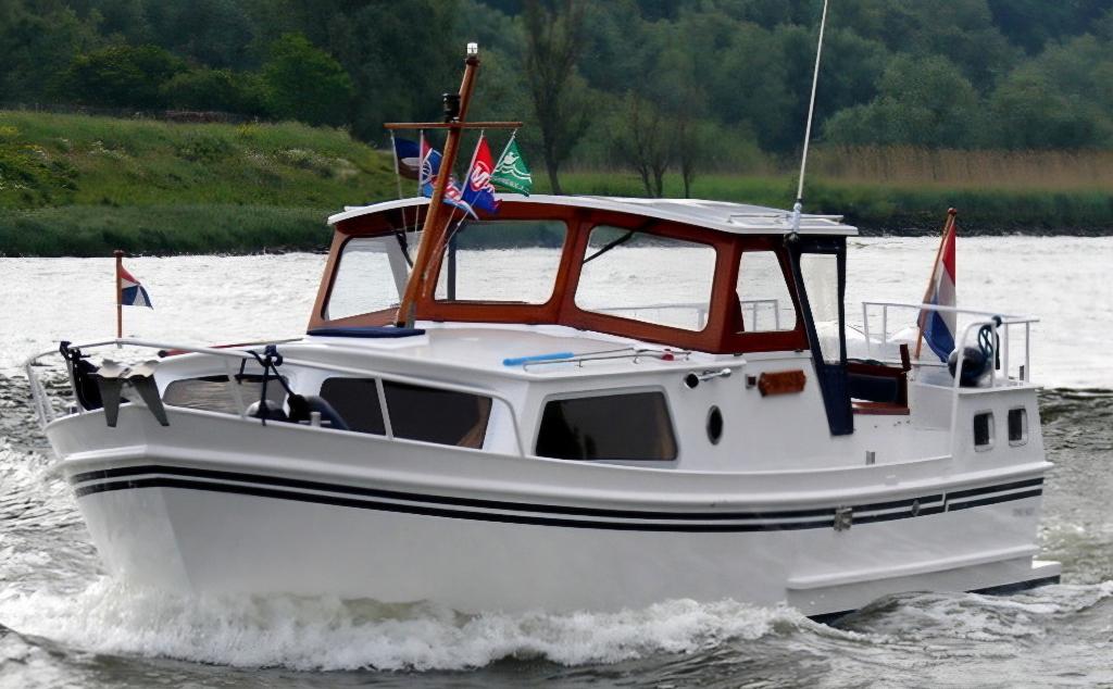 Stalen motorjacht, Crown Cruiser Sport, Overige merken, Diesel, Kruiser, Zonnedek