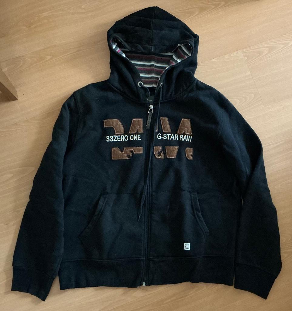 G Star hoody, zwart, maat S, Kleding | Heren, Truien en Vesten, Ophalen of Verzenden, Gedragen, Maat 46 (S) of kleiner, Zwart