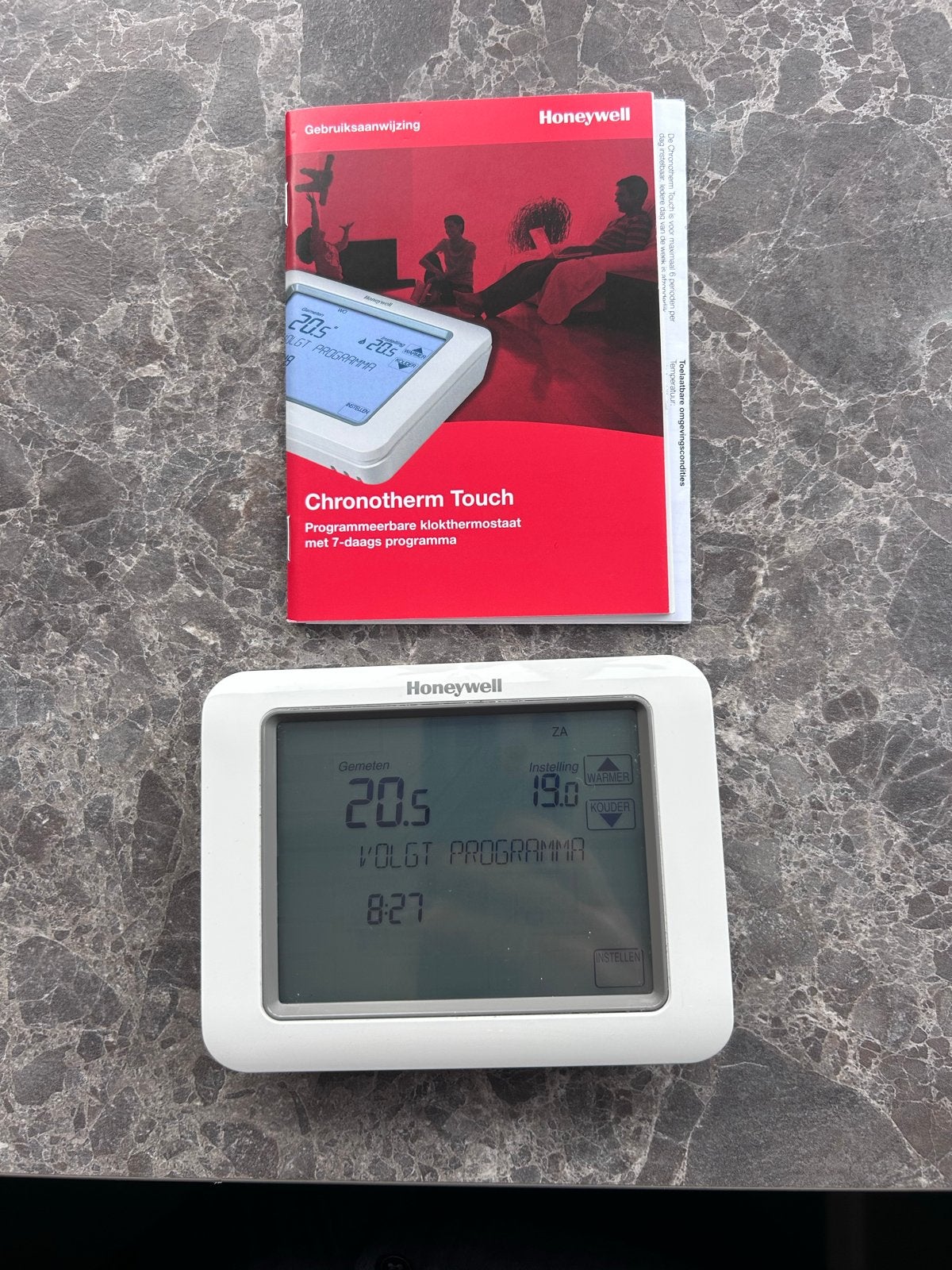 Honeywell Chronotherm Touch programmeerbare thermostaat, Ophalen, Slimme thermostaat, Zo goed als nieuw