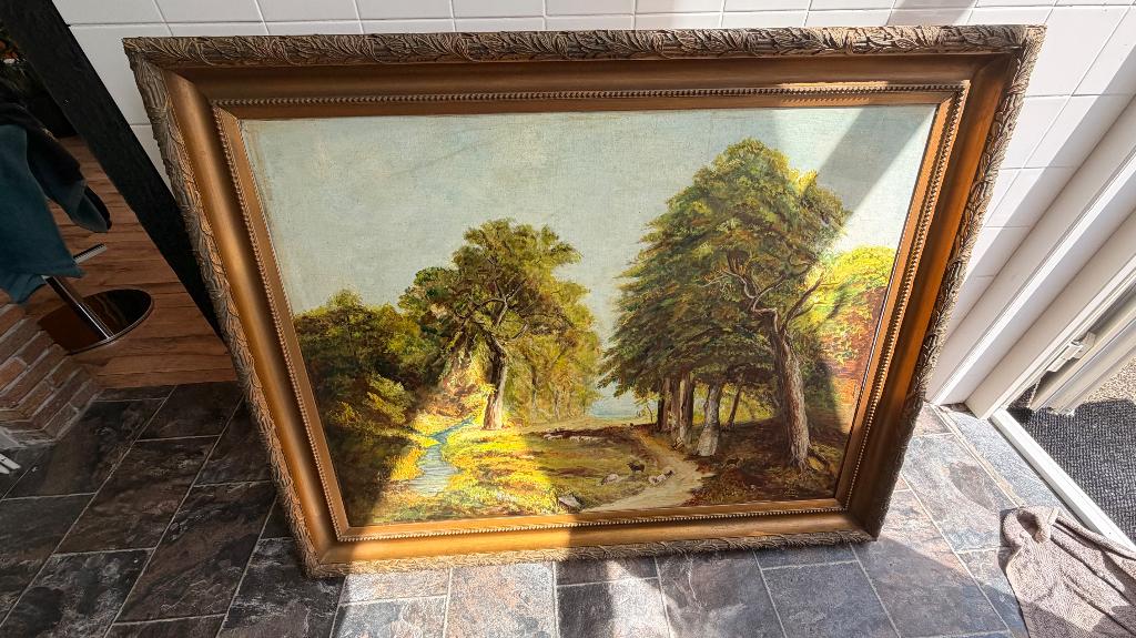 Schilderij, Ophalen