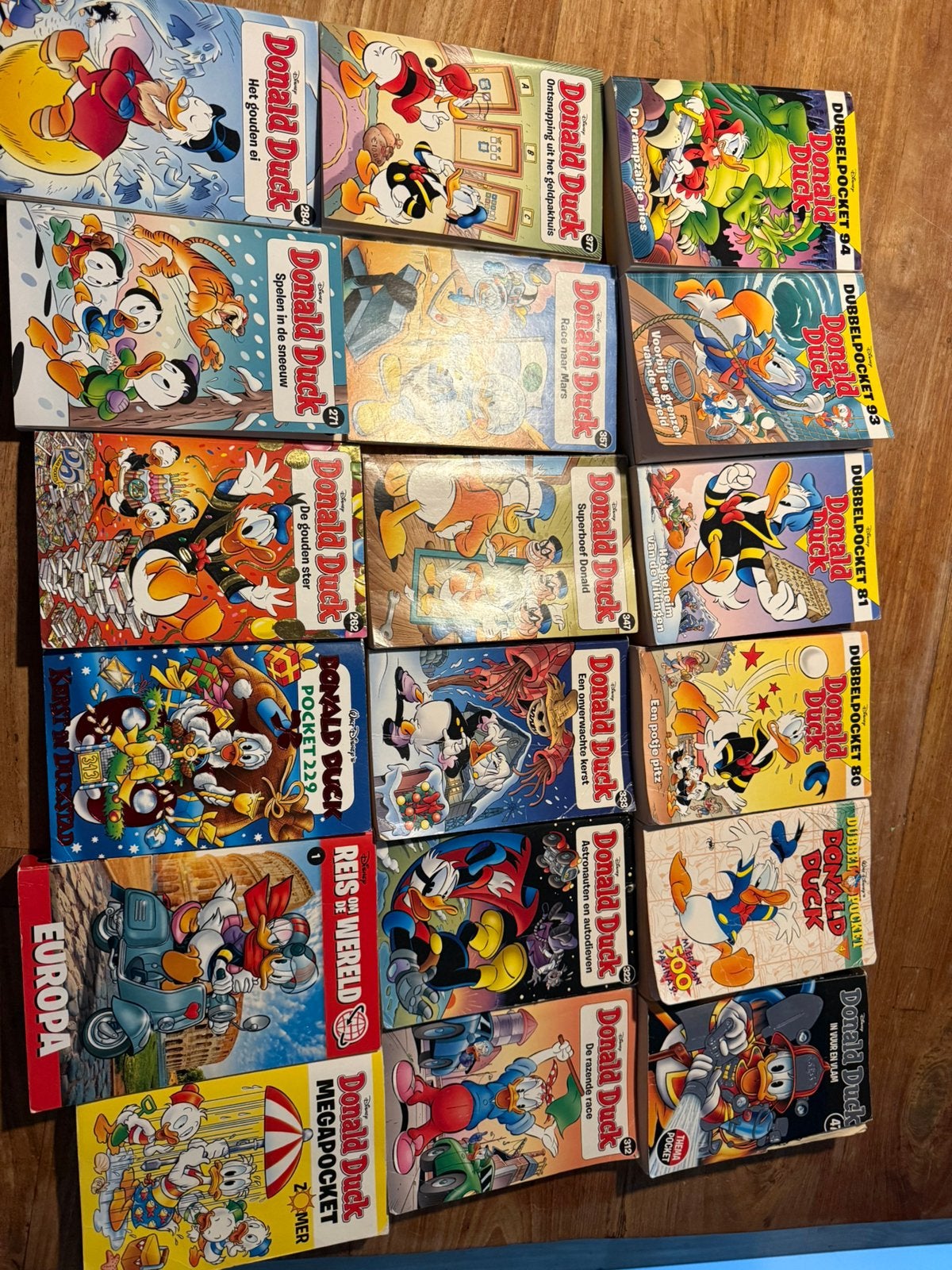 Donald Duck Pockets te koop (18 stuks), Meerdere comics, Ophalen, Gelezen, Europa
