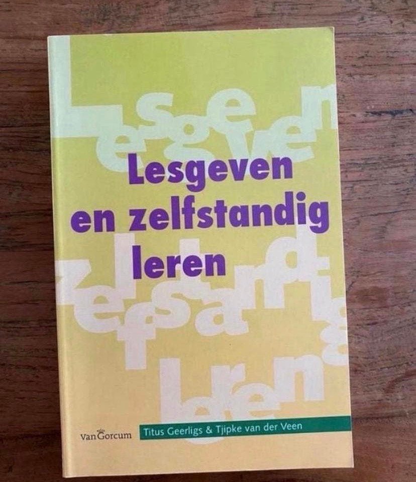 'Lesgeven en zelfstandig leren' door Titus Geerligs ea, Ophalen of Verzenden, Zo goed als nieuw, HBO