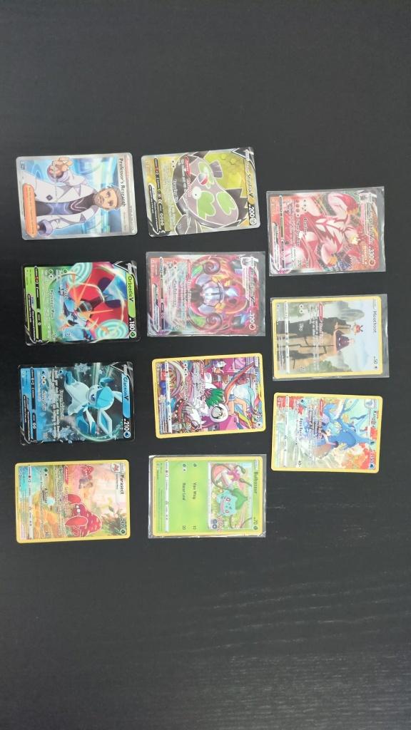 pokemon kaarten, Ophalen of Verzenden, Zo goed als nieuw, Meerdere kaarten, Foil
