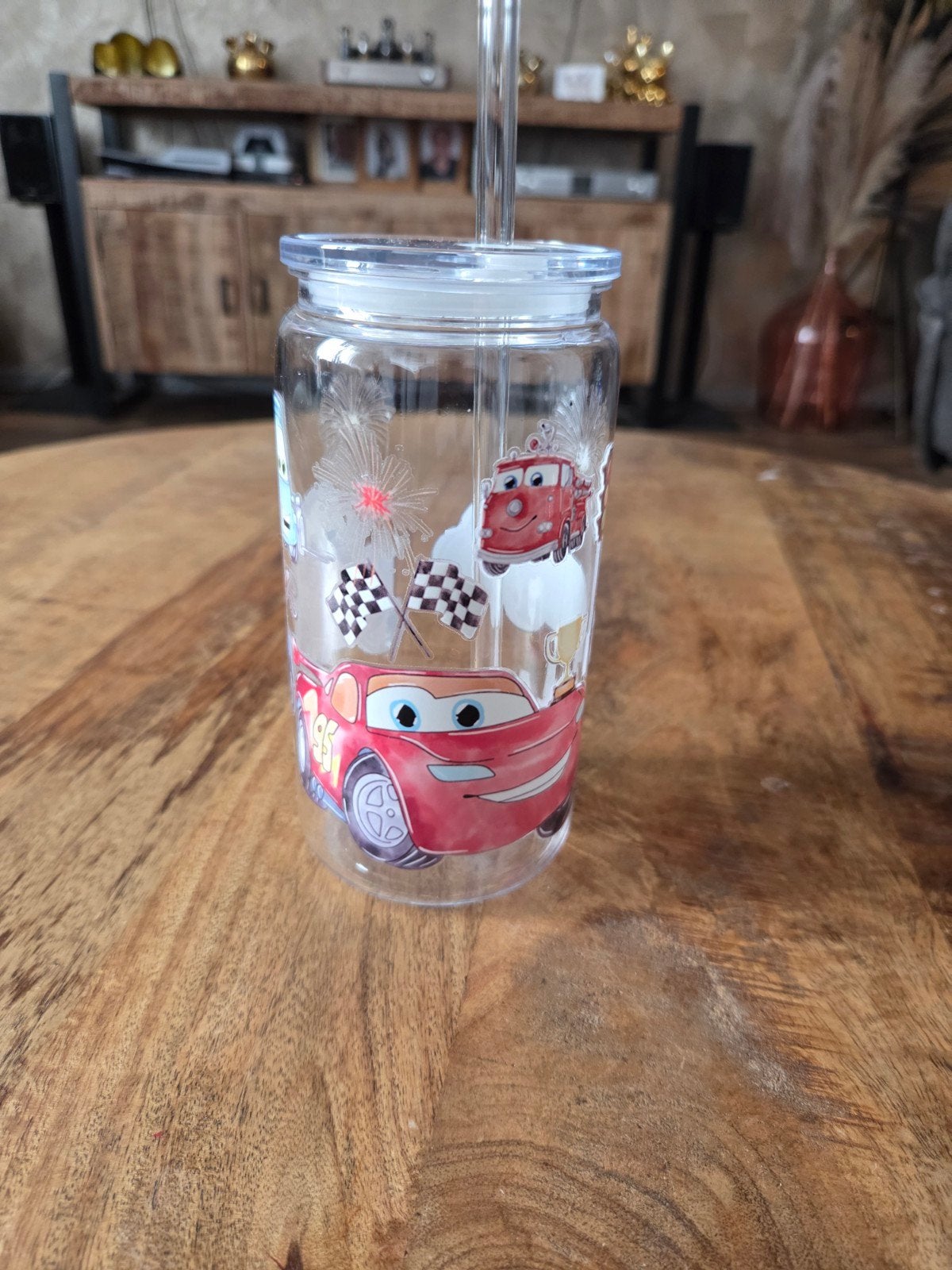Nieuwe plastic drinkbeker met Cars-opdruk, Overige typen, Kunststof, Nieuw, Ophalen of Verzenden