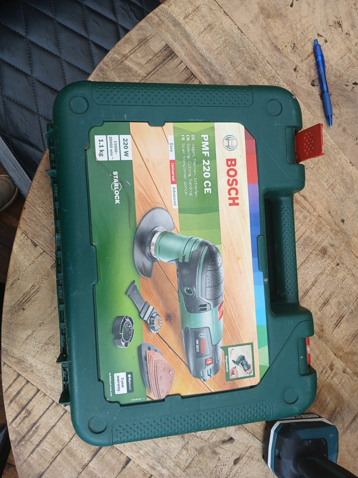 Bosch PMF 220 CE Multitool met accessoires, Ophalen, Zo goed als nieuw