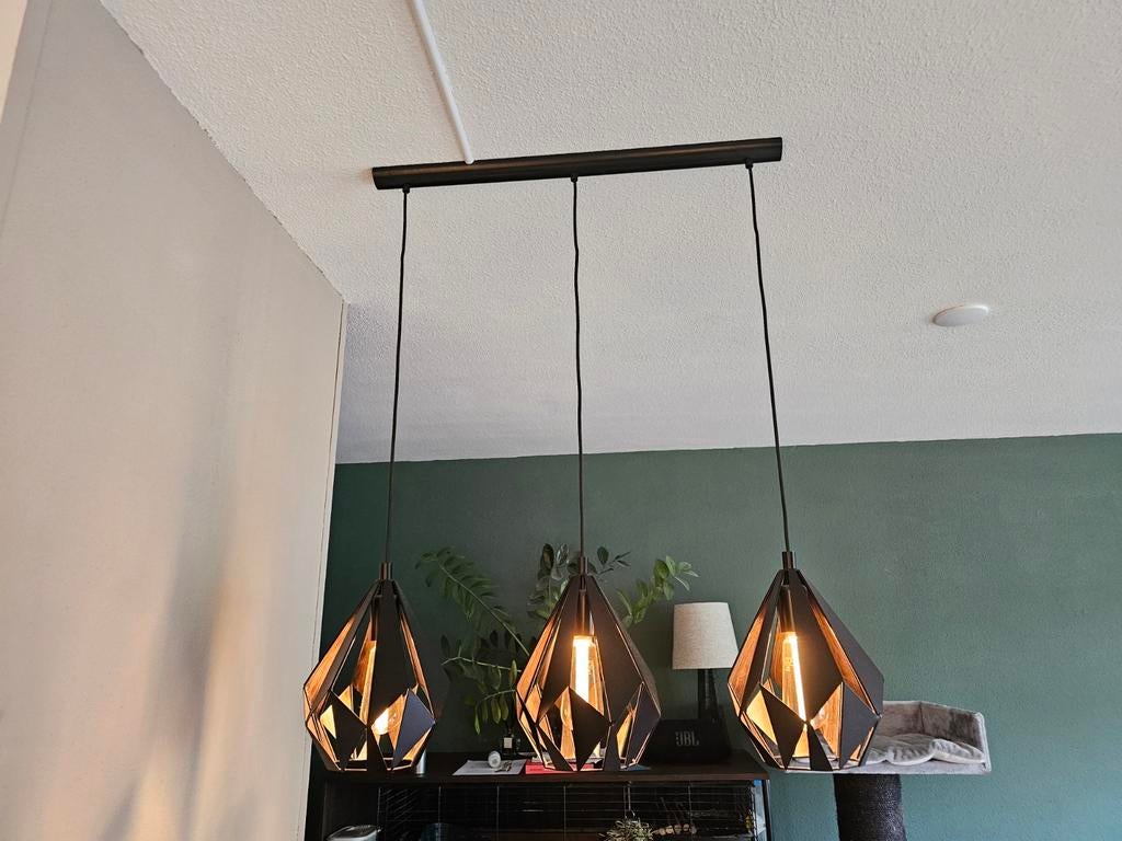 Eglo carlton Hanglamp - Moderne Design, Ophalen, Overige materialen, Zo goed als nieuw, 75 cm of meer