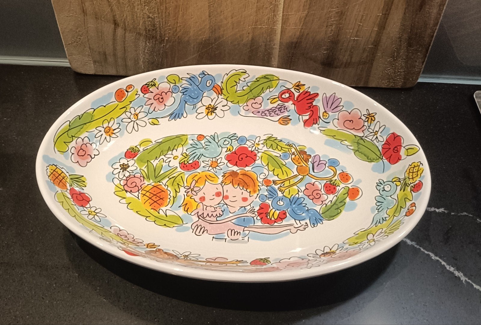 Schaal Blond Amsterdam, Nieuw, Ophalen of Verzenden, Schaal of Schalen, Aardewerk
