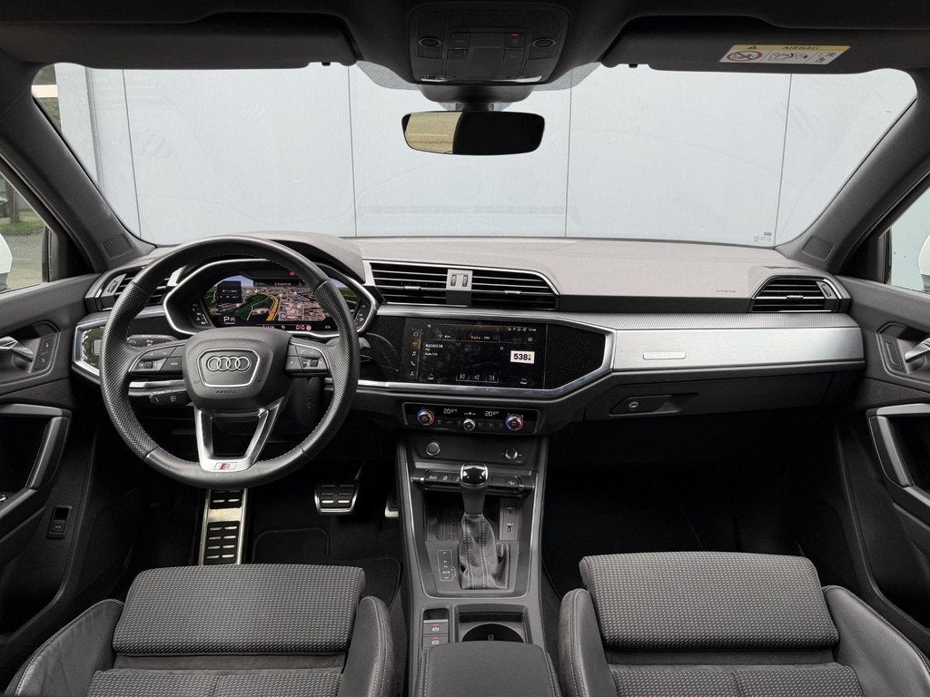 Audi Q3 Sportback 45 TFSI quattro Pro Line S | keyless | App, Auto's, Gebruikt, 4 cilinders, 1984 cc, Leder en Stof