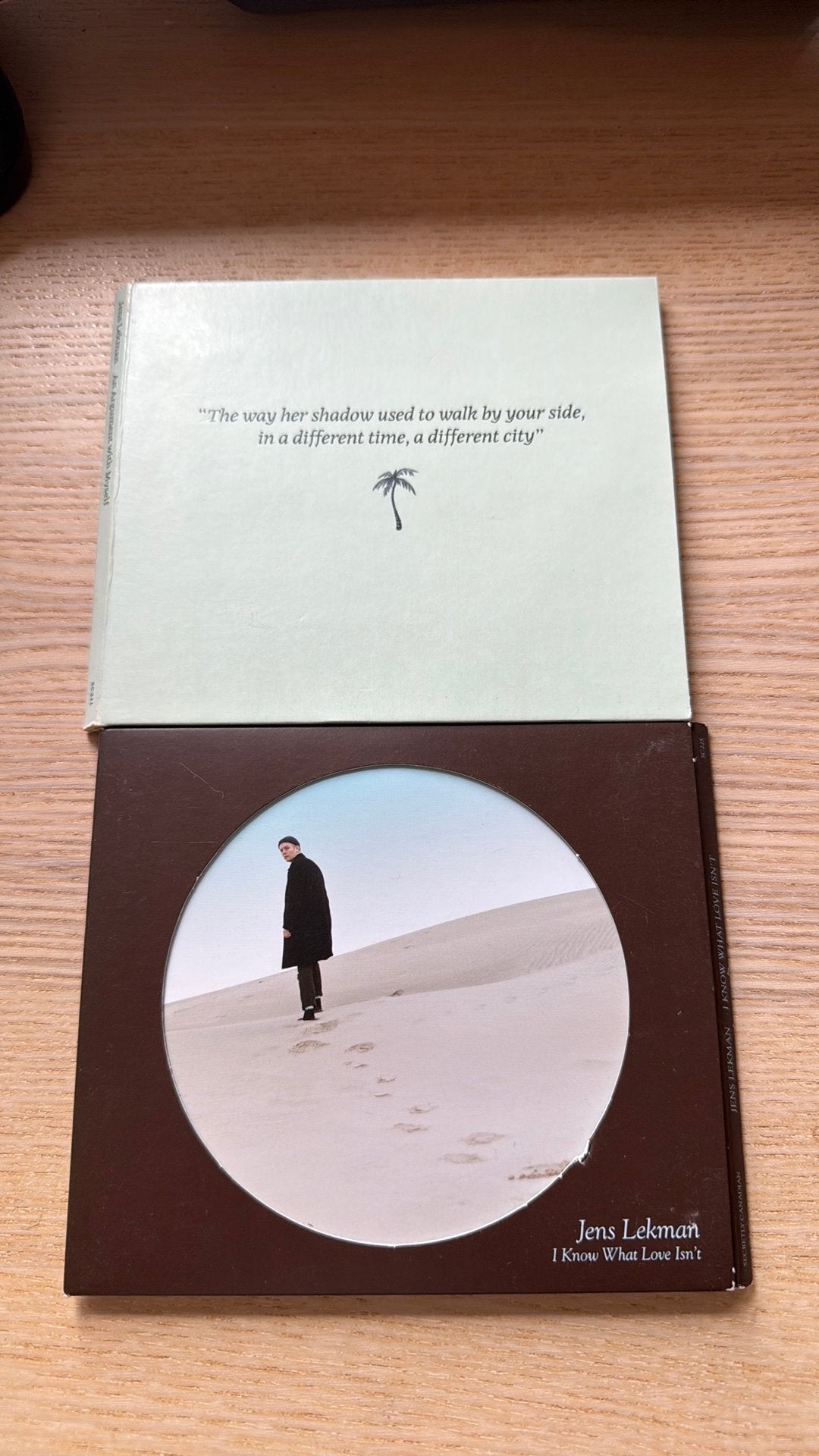 2 x CD Jens Lekman (I Know what Love isn’t en Argument with), Ophalen of Verzenden, Zo goed als nieuw, Poprock