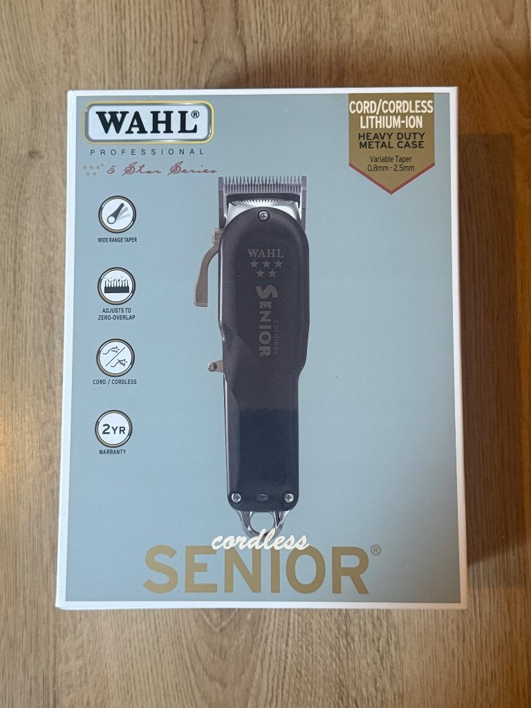 WAHL Cordless Senior, Ophalen of Verzenden, Zo goed als nieuw, Tondeuse