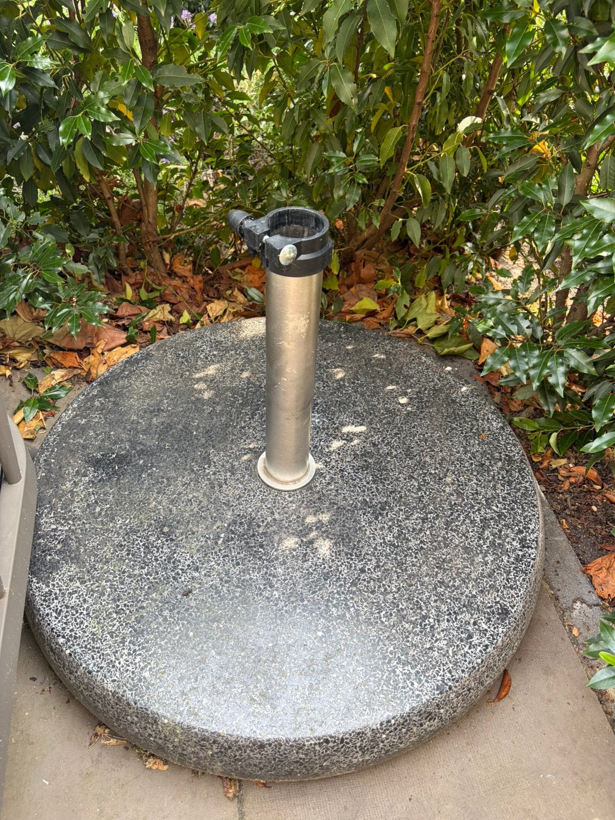 Shadowline parasol voet 90 kg oa Glatz, Ophalen, Verstelbaar, Zo goed als nieuw, Parasolvoet