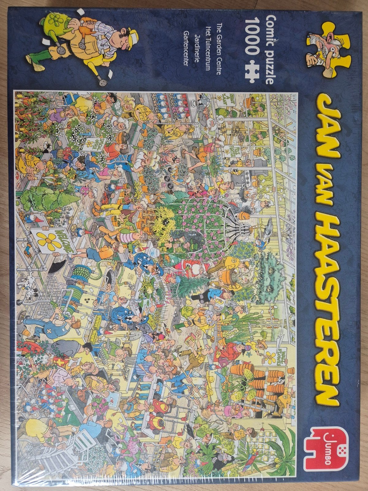 Jan van Haasteren Puzzel 1000 stukjes - Het Tuincentrum, Ophalen, 500 t/m 1500 stukjes, Nieuw, Legpuzzel