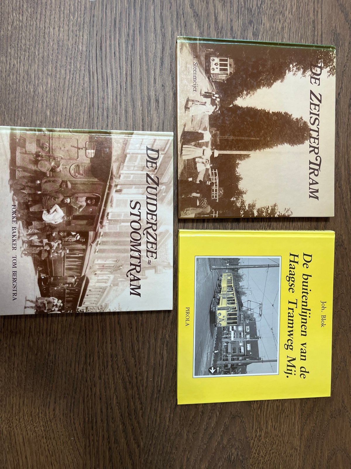3 boeken over trams: De Zeister Tram, Zuiderzee Stoomtram, H, Boeken, Ophalen of Verzenden, Gelezen, Tram