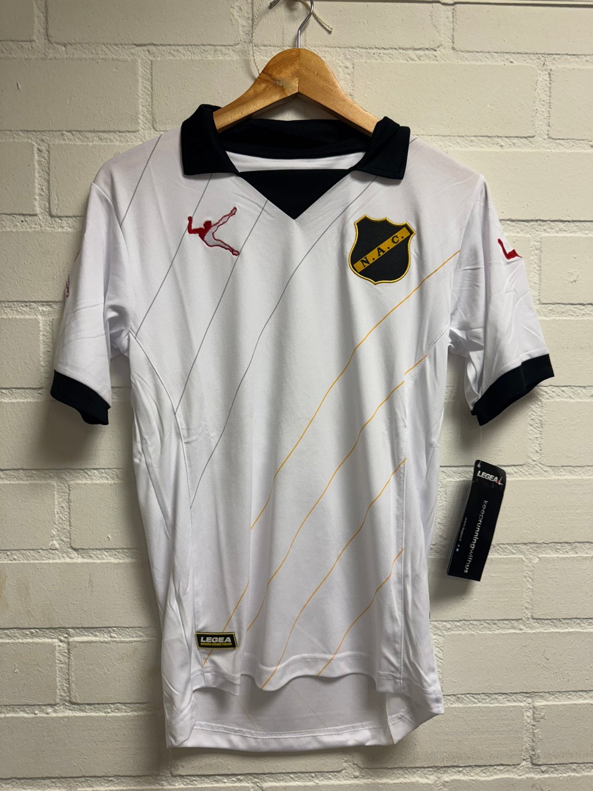 NAC Breda Legea 16/17 wit maat S – nieuw met labels, Sport en Fitness, Ophalen of Verzenden, Nieuw, Shirt