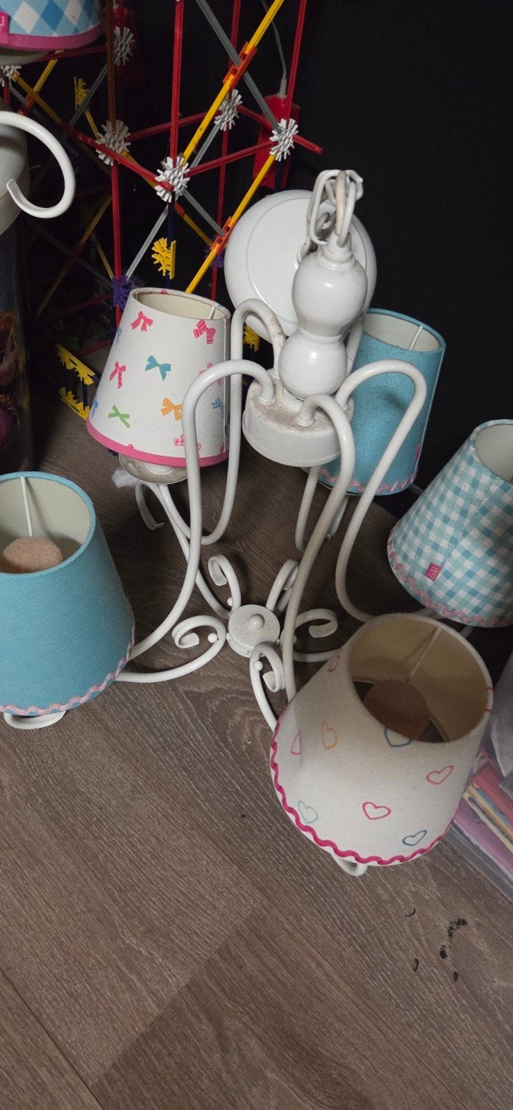 kroonluchter s van lief, Huis en Inrichting, Lampen | Kroonluchters, Ophalen of Verzenden, Zo goed als nieuw