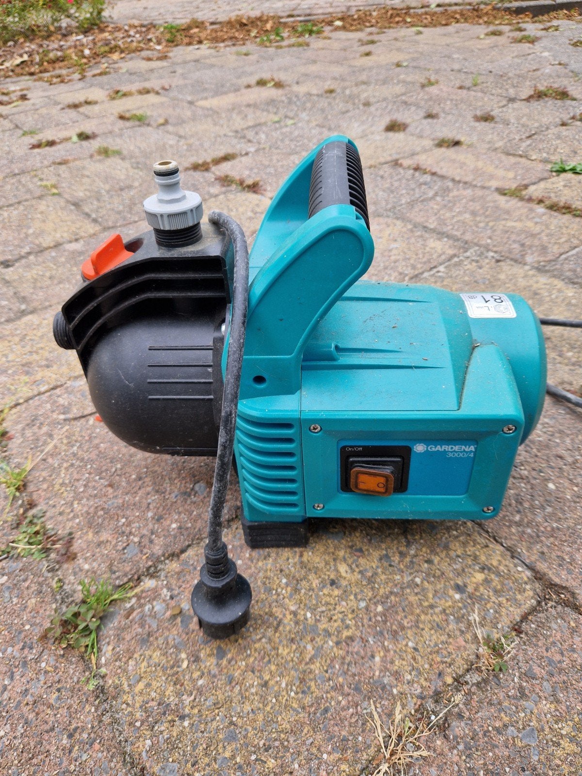 Gardena Husqvarna dompelpomp, Tuin en Terras, Waterpompen, Ophalen, Gebruikt, Elektrisch, Dompelpomp