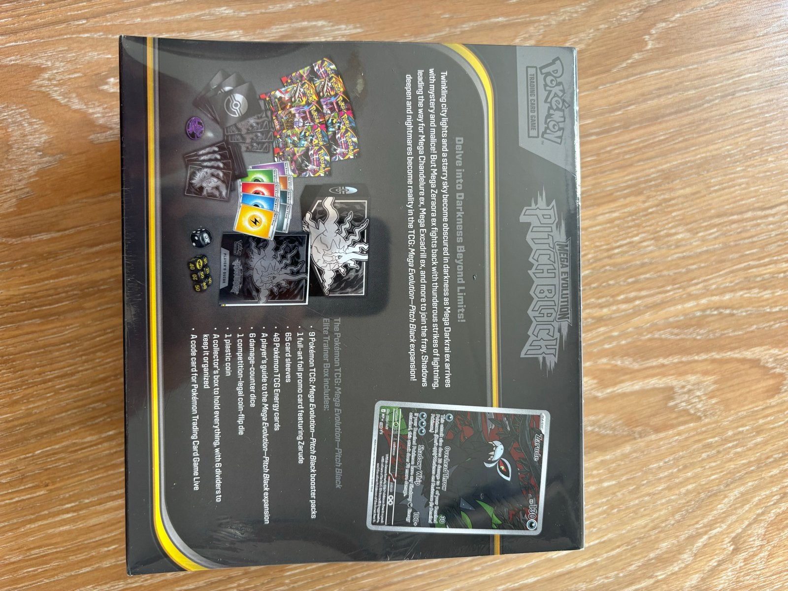 Pokemon Mega Evolution Pitch Black Elite Trainer Box New