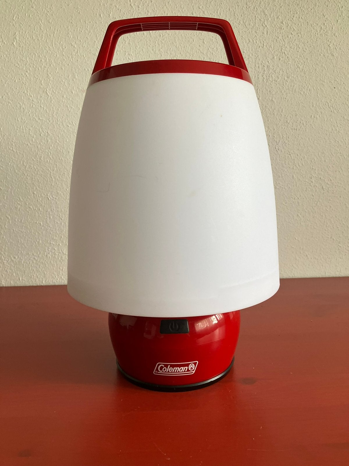 Coleman portable LED tafellamp, Caravans en Kamperen, Ophalen of Verzenden, Gebruikt, Campinglamp
