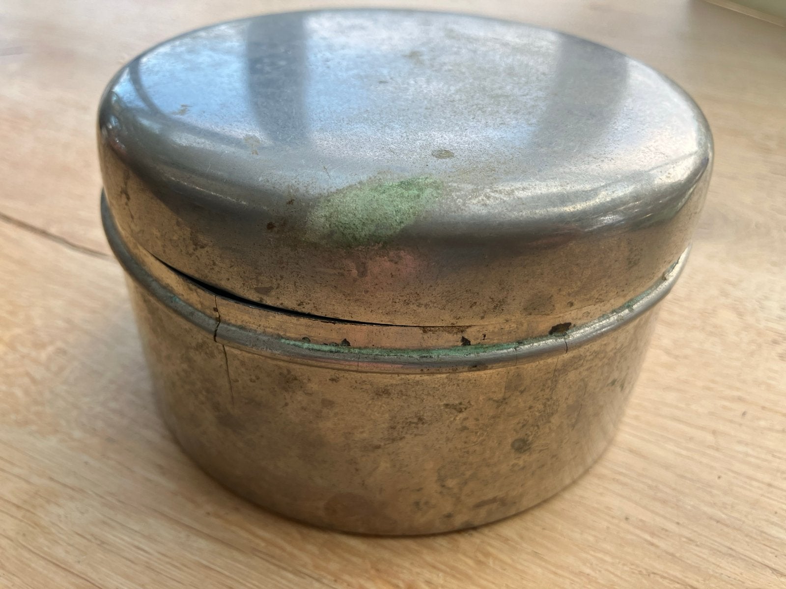 Vintage Daalderop Tiel Tinnen Bonbonnière - Royal Holland Pe, Ophalen of Verzenden