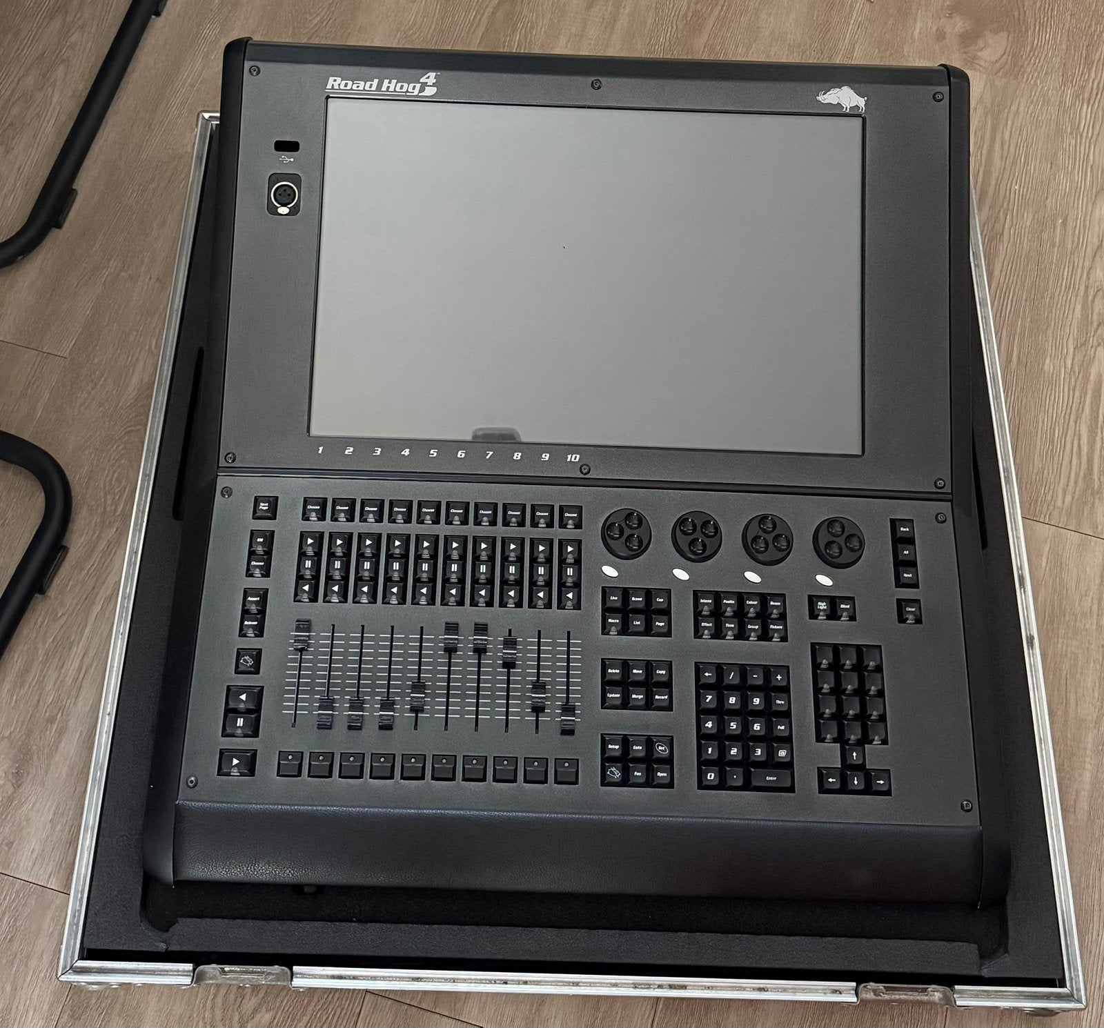 High End Systems Roadhog 4, flightcase, USB Wing, Verzenden, Gebruikt, Licht
