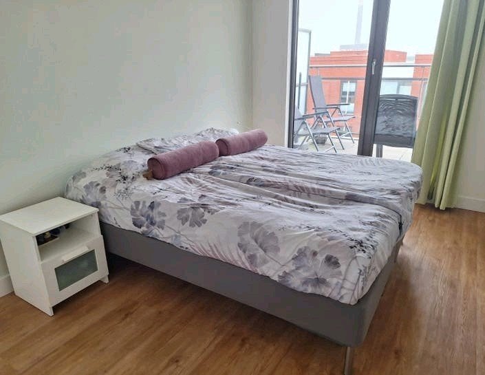 Ikea bed 160 x 200 inclusief matras, Ophalen, Tweepersoons, Zo goed als nieuw, 200 cm