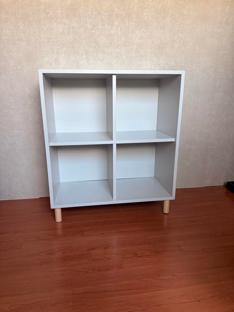 2x EKET ikea in grijsblauw als nieuw €45 p/s, Met plank(en), Zo goed als nieuw, Minder dan 100 cm, 25 tot 50 cm