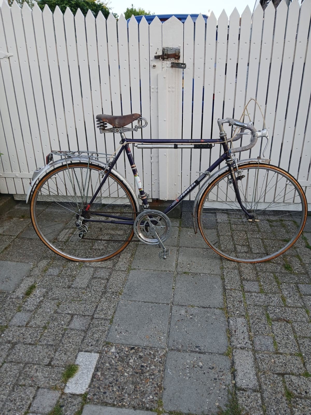 Fongers semi Racefiets Opknapper., Fietsen en Brommers, Fietsen | Oldtimers, 55 tot 59 cm, Ophalen