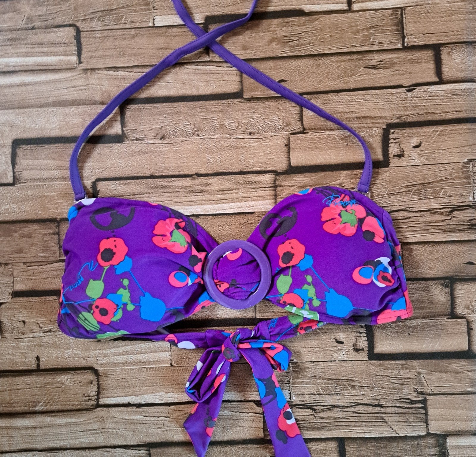 Protest flowerprint bikini, mt 38 & 42, nieuw met kaartjes, Verzenden, Paars, Nieuw, Protest