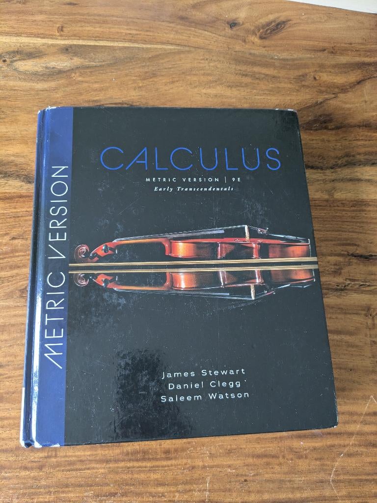 Calculus Early Transcendentals 9E Metric version, Gelezen, James Stewart, Ophalen of Verzenden, WO