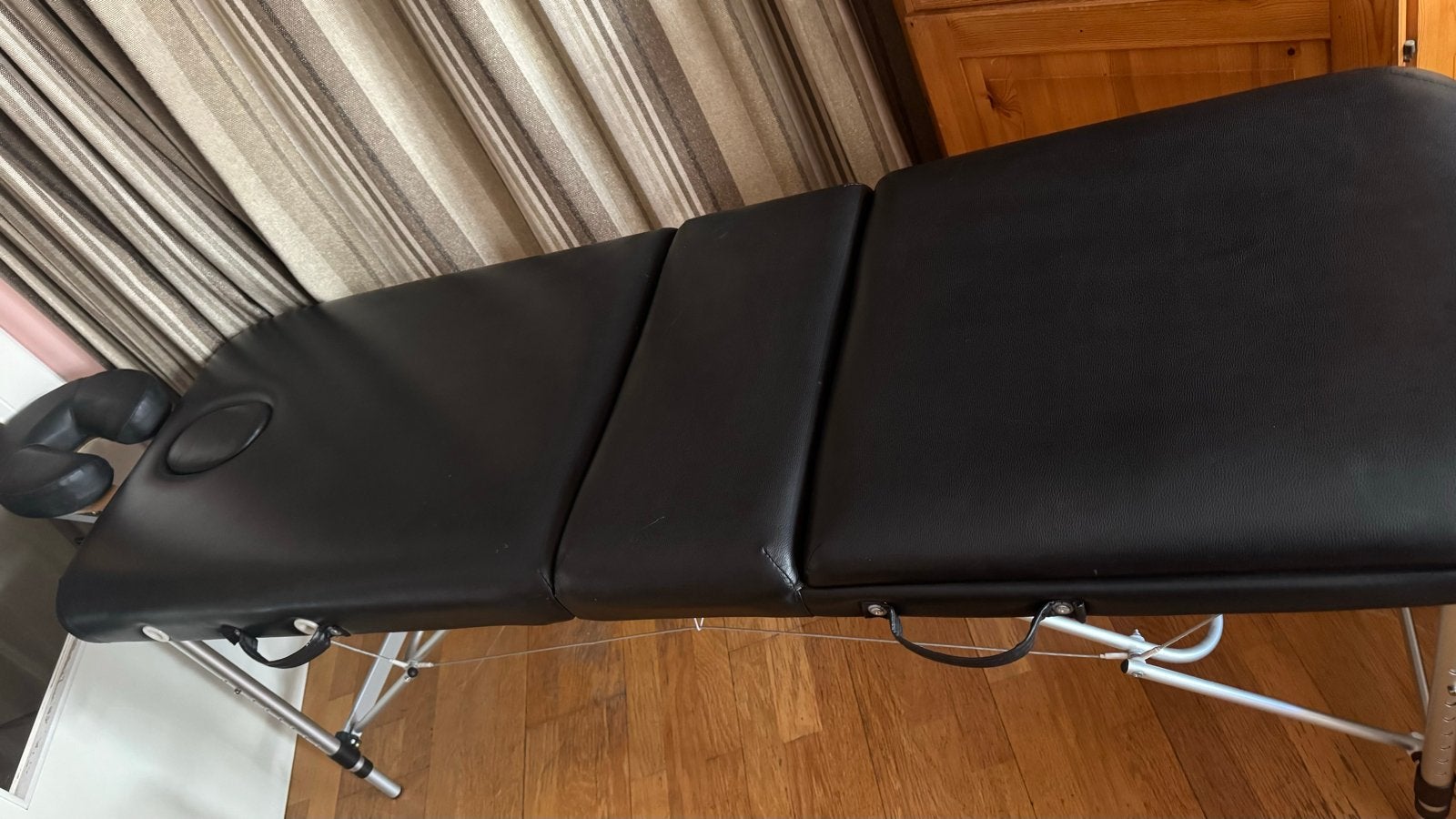 Draagbaar koffermodel Massagetafel met hoofdsteun, Ophalen of Verzenden, Zo goed als nieuw, Massagetafel