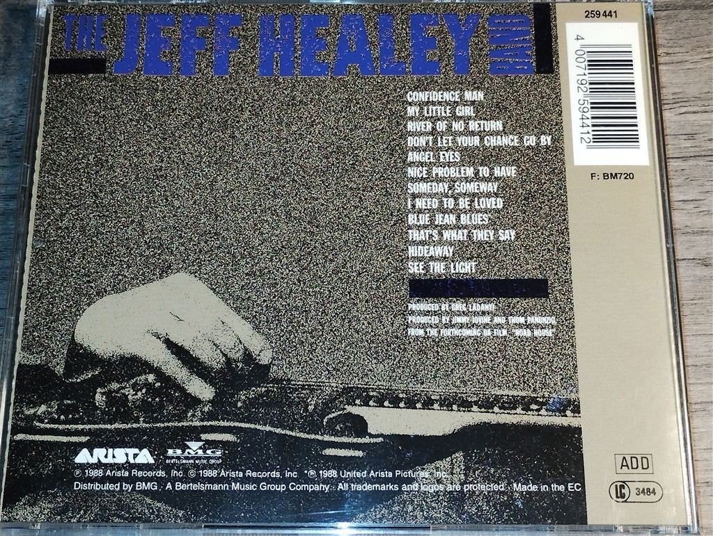 The Jeff Healey Band - See The Light., Ophalen of Verzenden, Zo goed als nieuw, Poprock