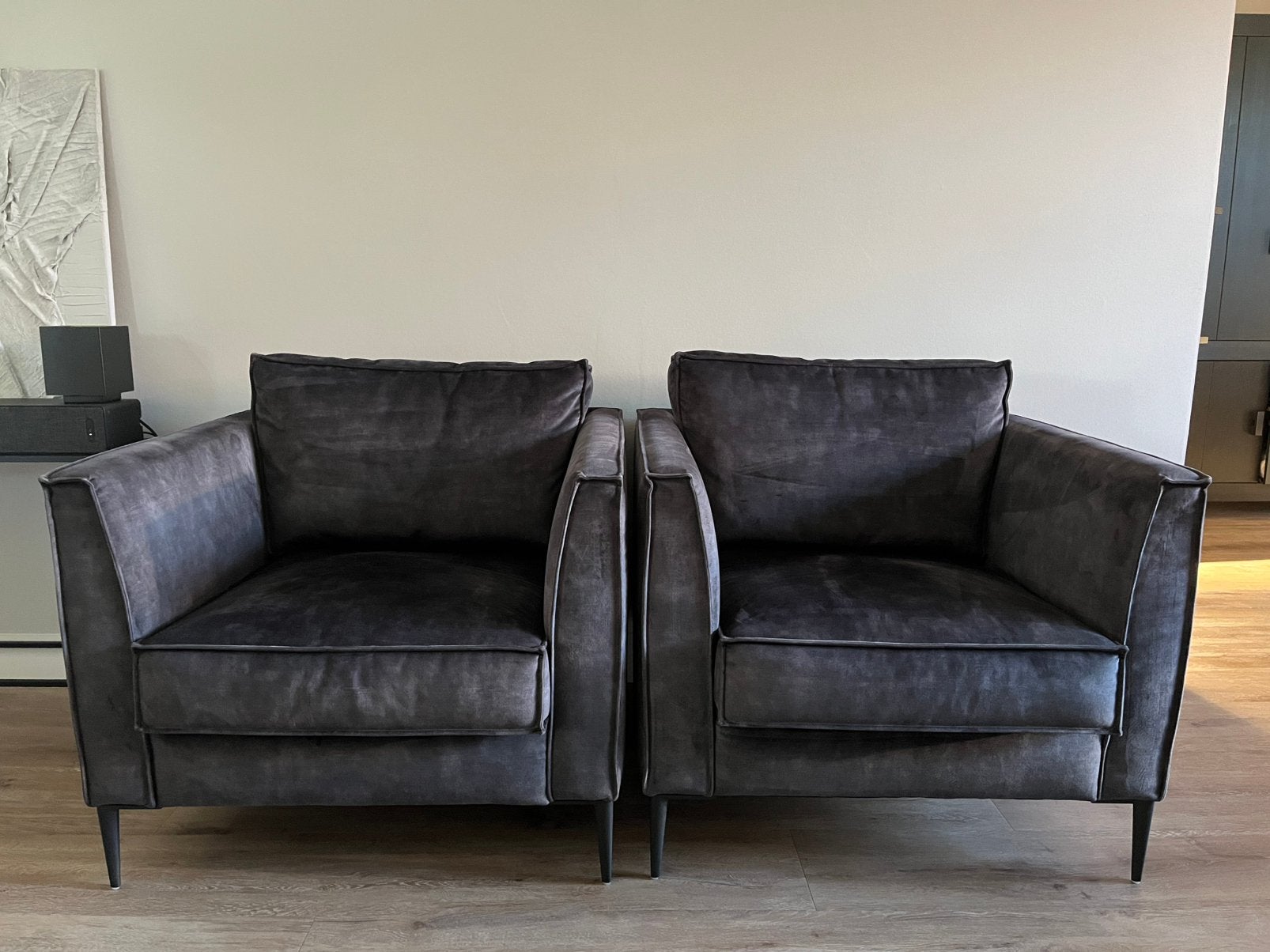 2 stuks Pronto Mondini fauteuils, Huis en Inrichting, Ophalen, 75 tot 100 cm, Zo goed als nieuw, Stof