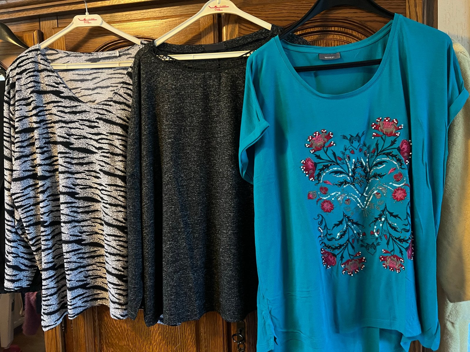 Groot pakket dameskleding grote maten met bundelkorting, Ophalen of Verzenden, Gedragen, Zwart, Blouse of Tuniek