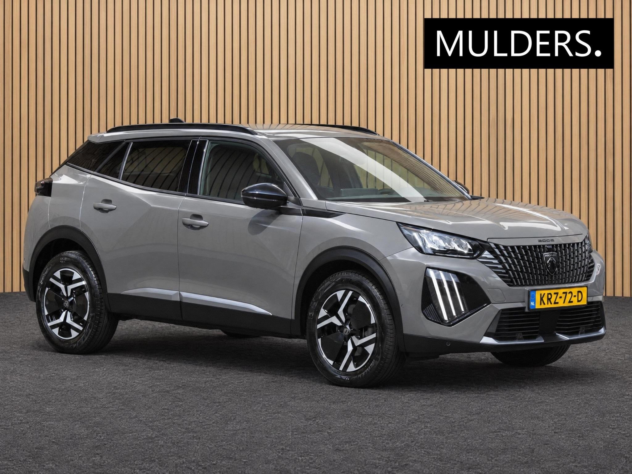 Peugeot 2008 1.2 Hybrid 145 Allure VOORRAAD KORTING, Auto's, Automatische klimaatregeling, Euro 6, 1199 cc, Leder en Stof