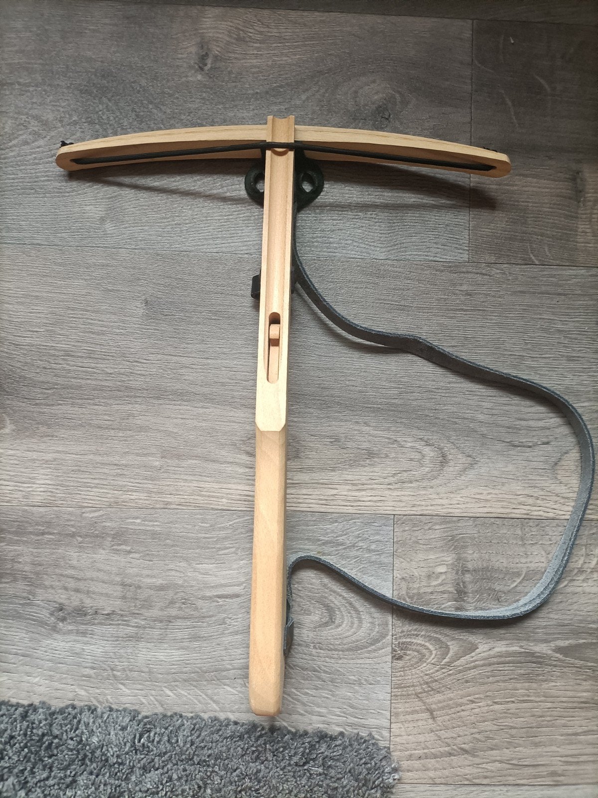 Houten kruisboog met drumstokken, Ophalen of Verzenden, Gebruikt, Overige merken