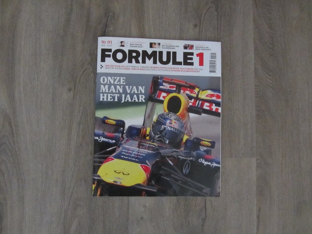 Formule 1 Tijdschrift 2012, Ophalen of Verzenden, Zo goed als nieuw, Sport en Vrije tijd