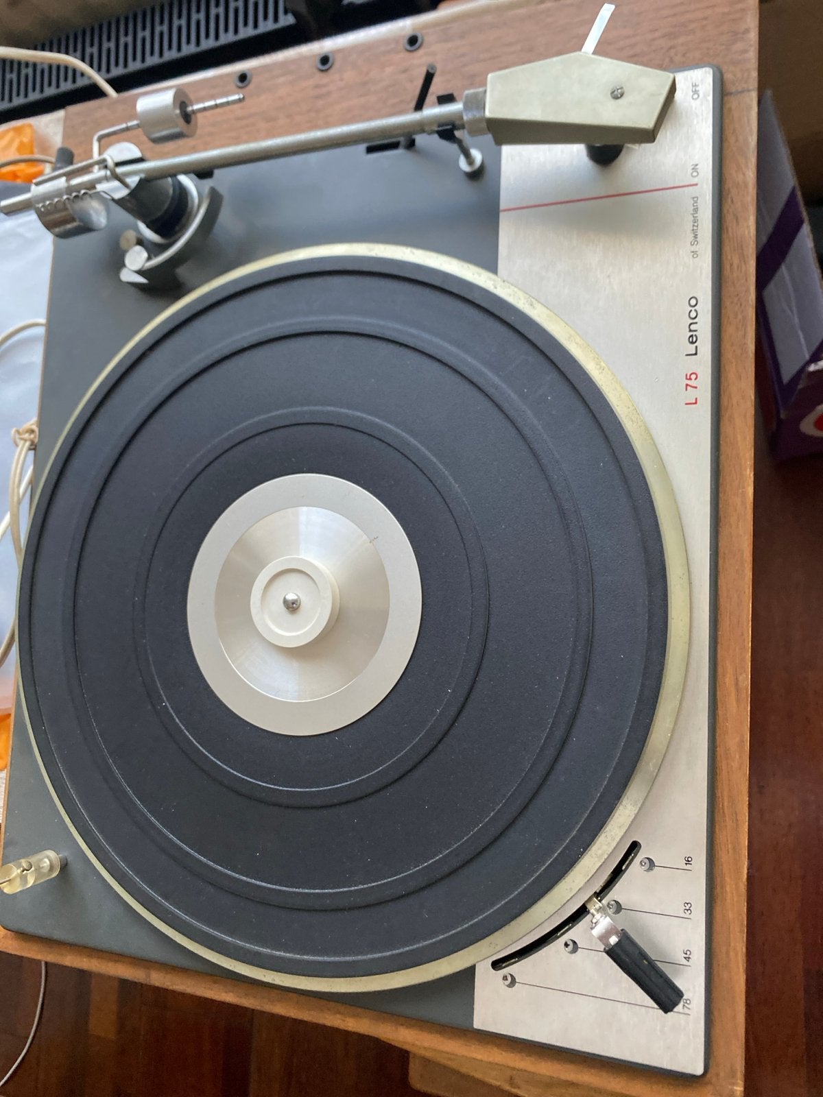 Lenco L75 Platenspeler - Vintage Hifi Geluid, Ophalen of Verzenden, Gebruikt, Platenspeler, Overige merken