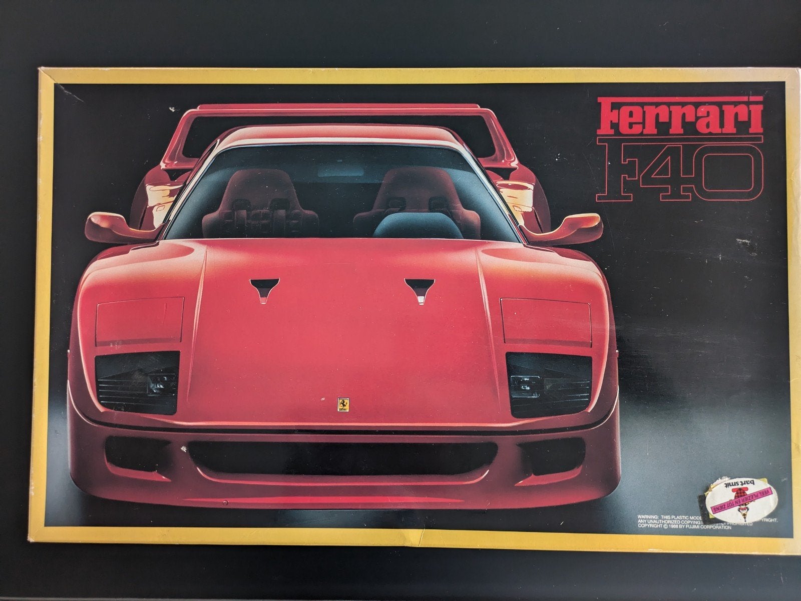 Modelbouw Ferrari F40 - Zo goed als nieuw, Fujimi, Auto, Groter dan 1:32, Ophalen of Verzenden