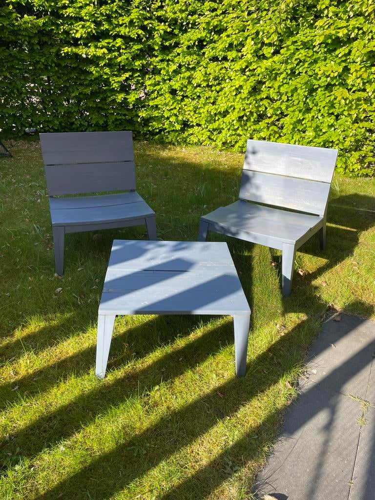 Houten tuin  of balkon setje van VT wonen, Ophalen of Verzenden
