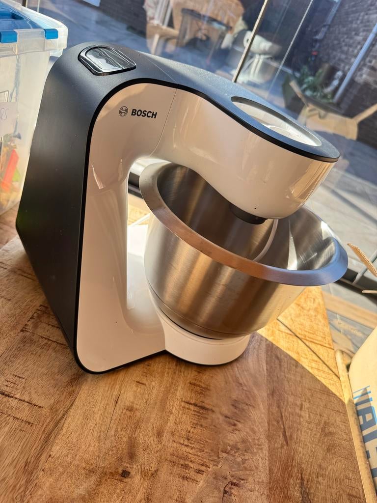 Bosch MUM5 Keukenmachine - Krachtig en Veelzijdig, 4 liter of meer, 3 snelheden of meer, Ophalen of Verzenden, Zo goed als nieuw