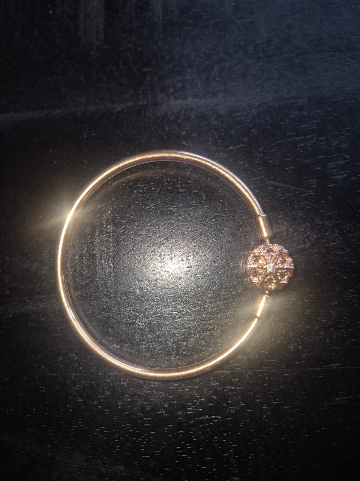 Pandora armband moments sparking snowflake, Ophalen of Verzenden, Gebruikt, Goud, Goud
