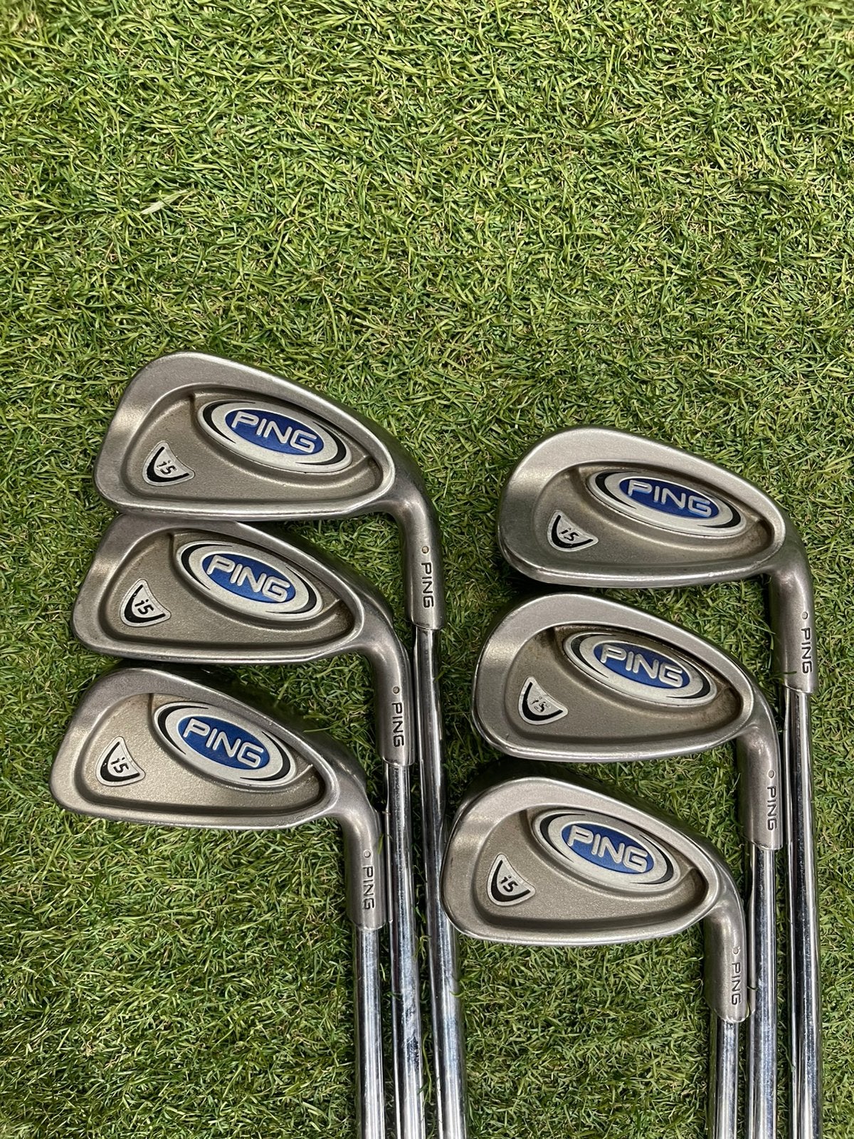 Ping i5 ijzerset 5 t/m pw + 0,5” (stiff), Sport en Fitness, Set, Gebruikt, -, -