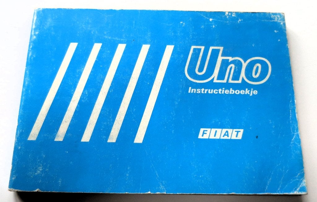 Handleiding/Instructieboekje Fiat Uno, Ophalen
