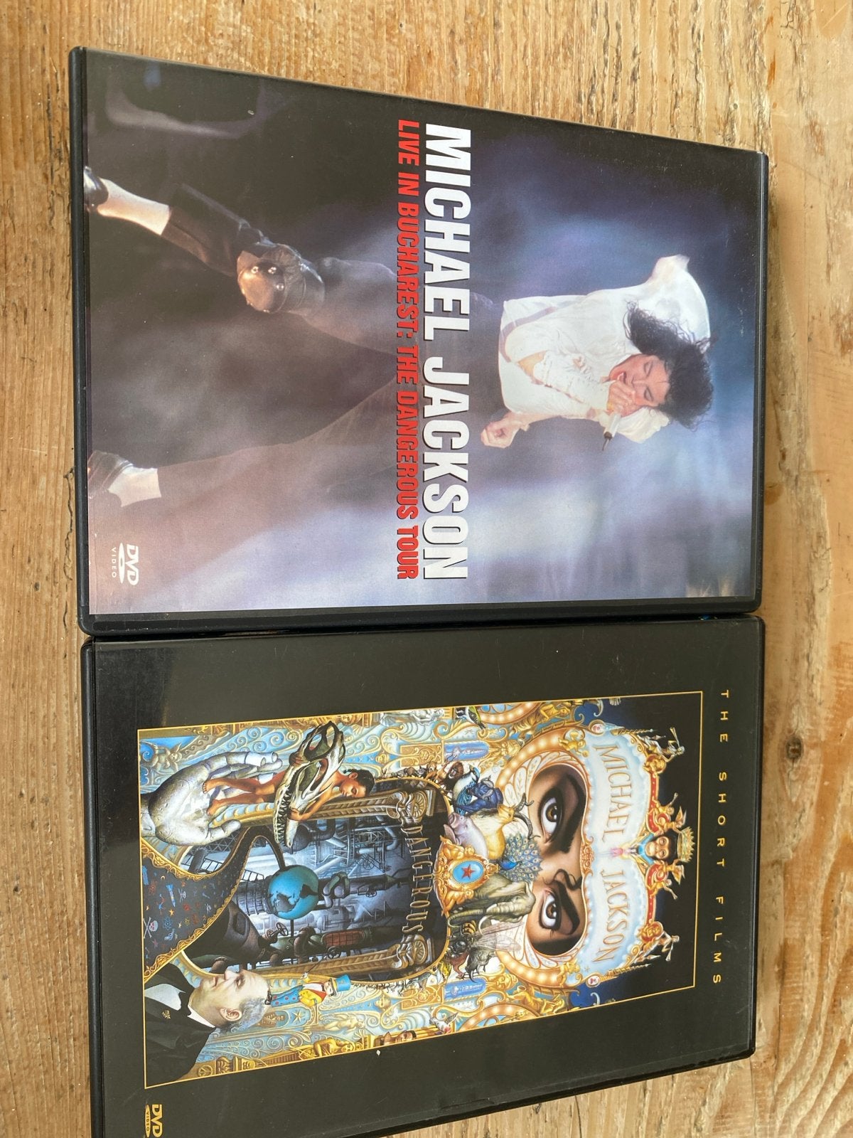 Michael Jackson DVD's: Live in Bucharest & The Short Films, Engels, Alle leeftijden, Nederlands, Ophalen of Verzenden