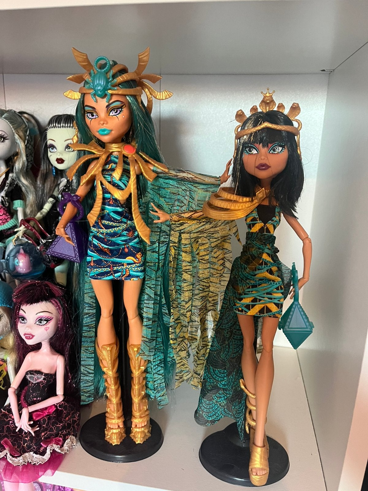 Monster High Cleo de Nile Poppen Set, Ophalen of Verzenden, Zo goed als nieuw, Pop