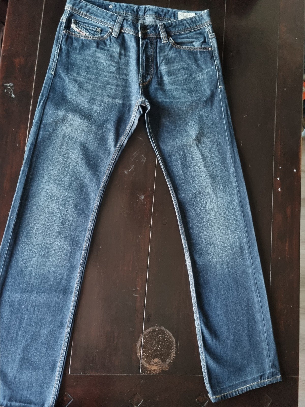 CLASSIC DIESEL VIKER REGULAR STRAIGHT JEANS SIZE 31/36!!, Diesel, Blauw, W32 (confectie 46) of kleiner, Ophalen of Verzenden