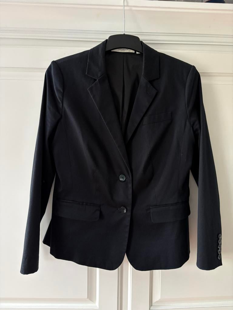 Jasje zwart mt 42, Kleding | Dames, Ophalen of Verzenden, Zo goed als nieuw, Maat 42/44 (L), Zwart