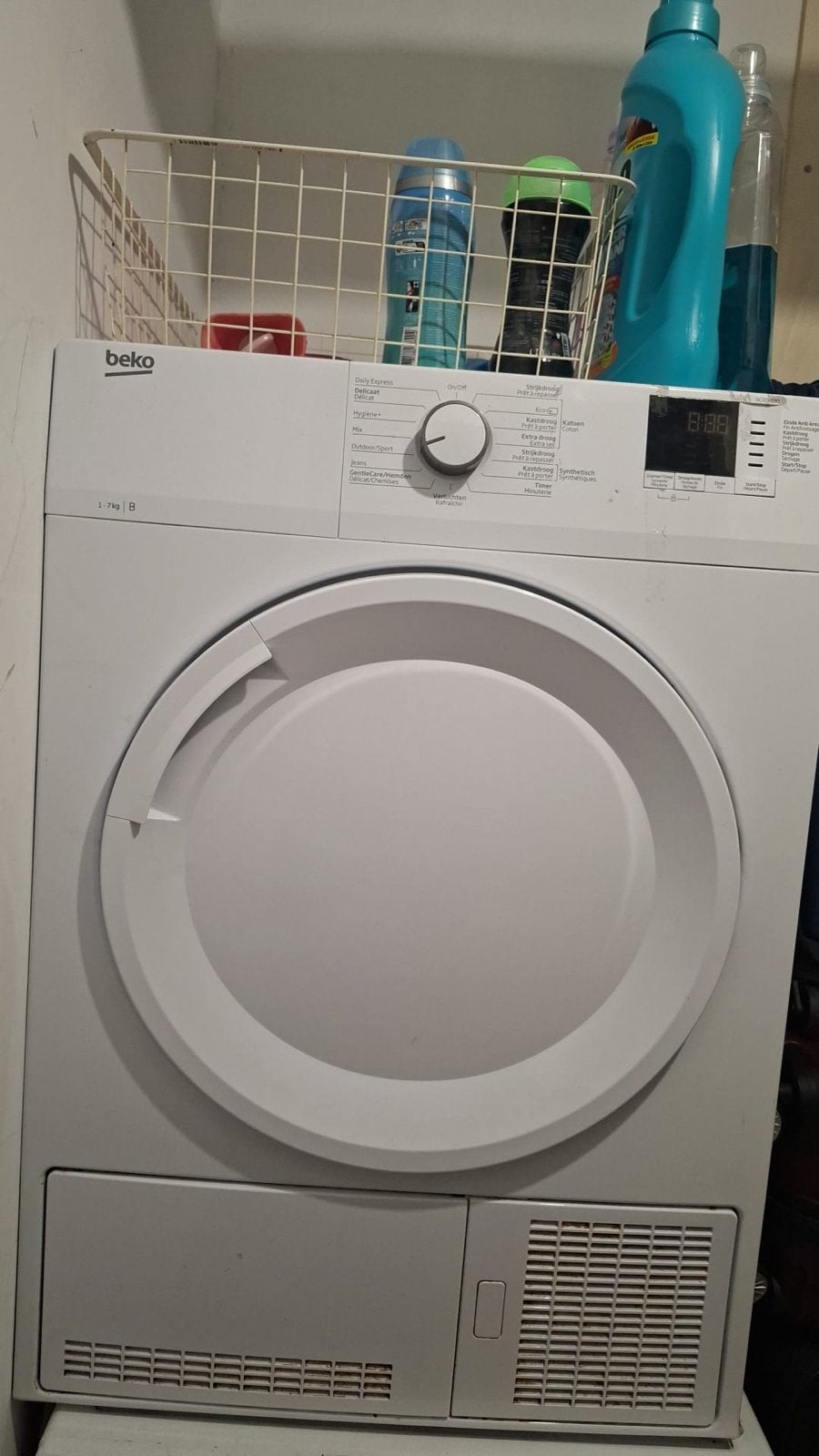 Beko wasdroger - 7kg inhoud