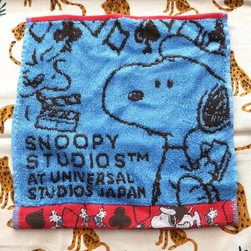Snoopy Peanuts Strips Handdoekje van Universal Studios Japan, Verzamelen, Stripfiguren, Nieuw, Gebruiksvoorwerp, Snoopy, Verzenden