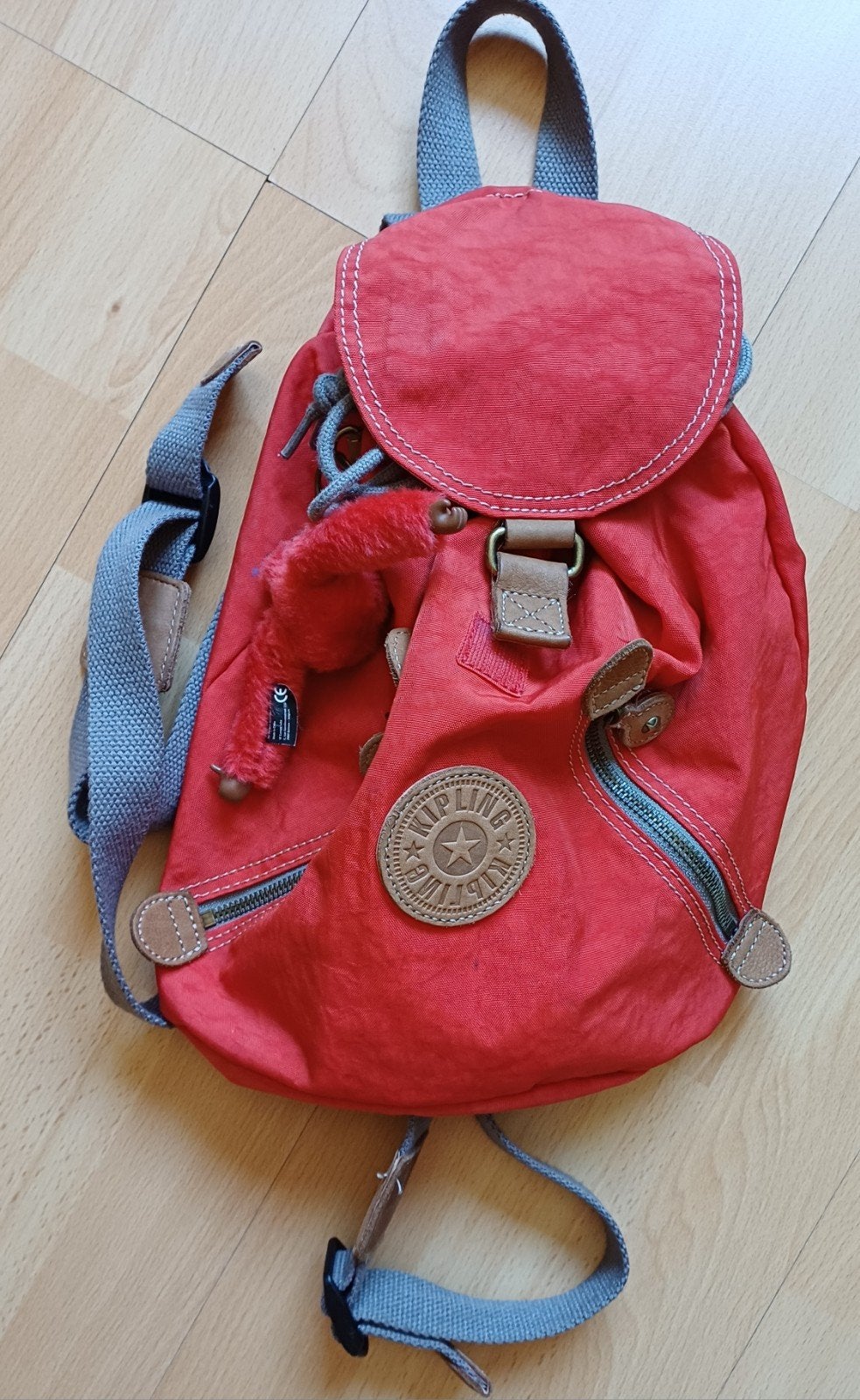 rugtasje Kipling, Sieraden, Tassen en Uiterlijk, Tassen | Rugtassen, Ophalen, Zo goed als nieuw, Kipling, 30 tot 45 cm